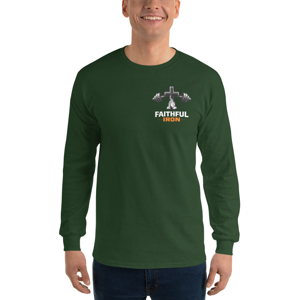 Armor Up Long Sleeve Tee - Ephesians 6:11"