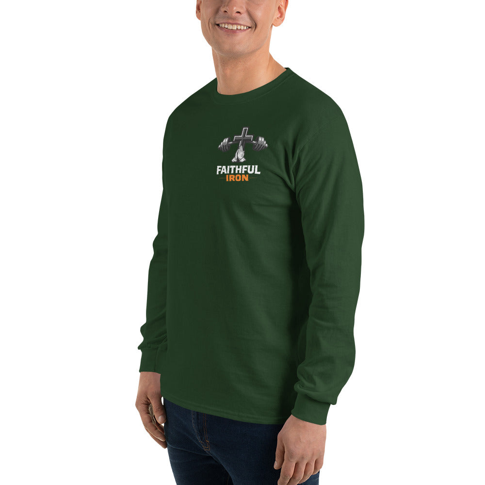 Armor Up Long Sleeve Tee - Ephesians 6:11"