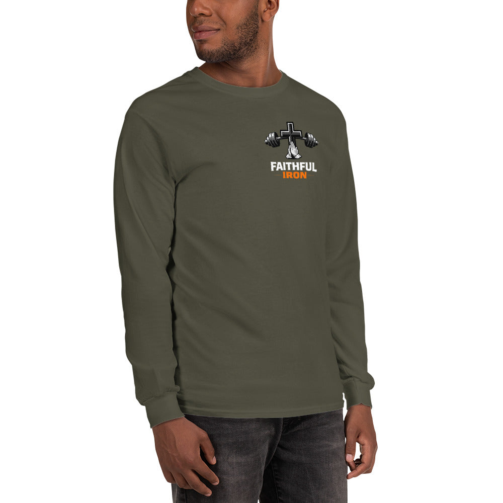 Discipline is Worship Long Sleeve Tee - Romans 12:1
