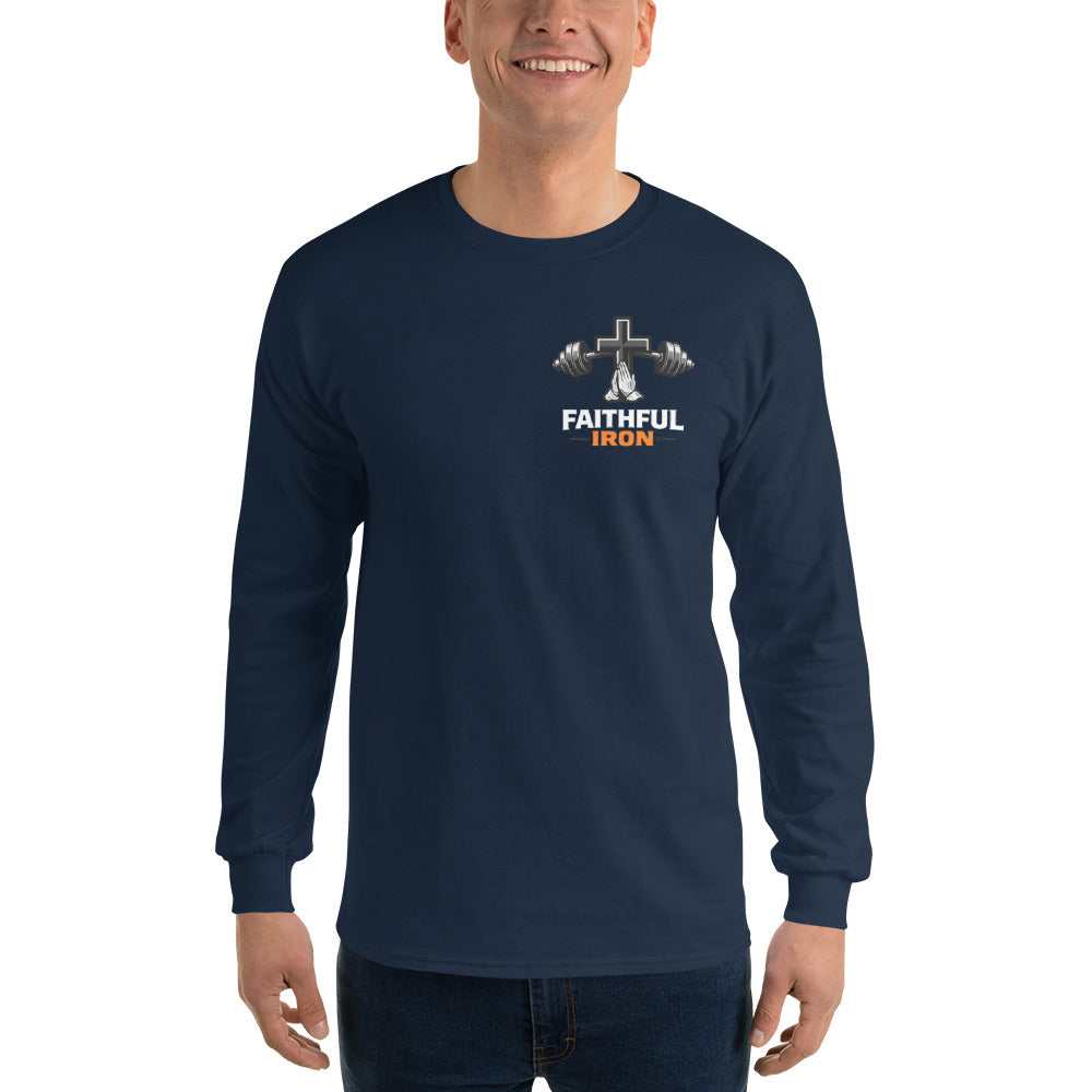 Discipline is Worship Long Sleeve Tee - Romans 12:1