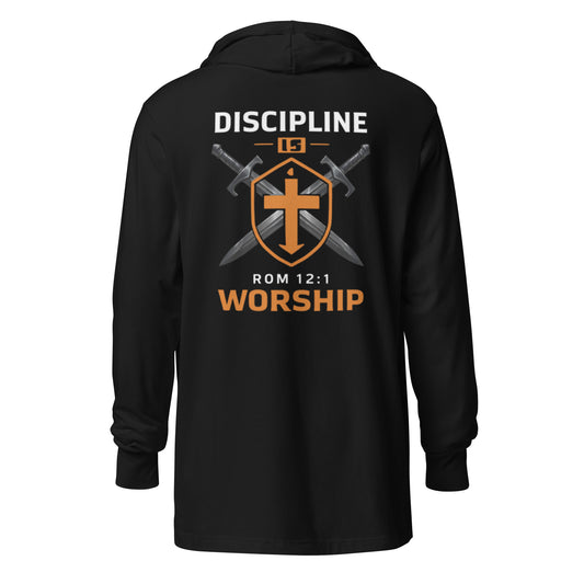 Discipline is Worship Hoodie Tee - Romans 12:1