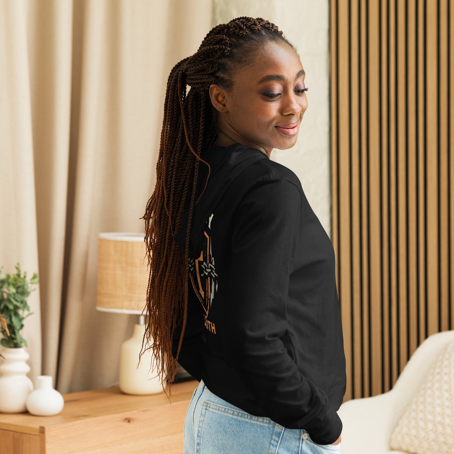 Built By Faith Hoodie Tee